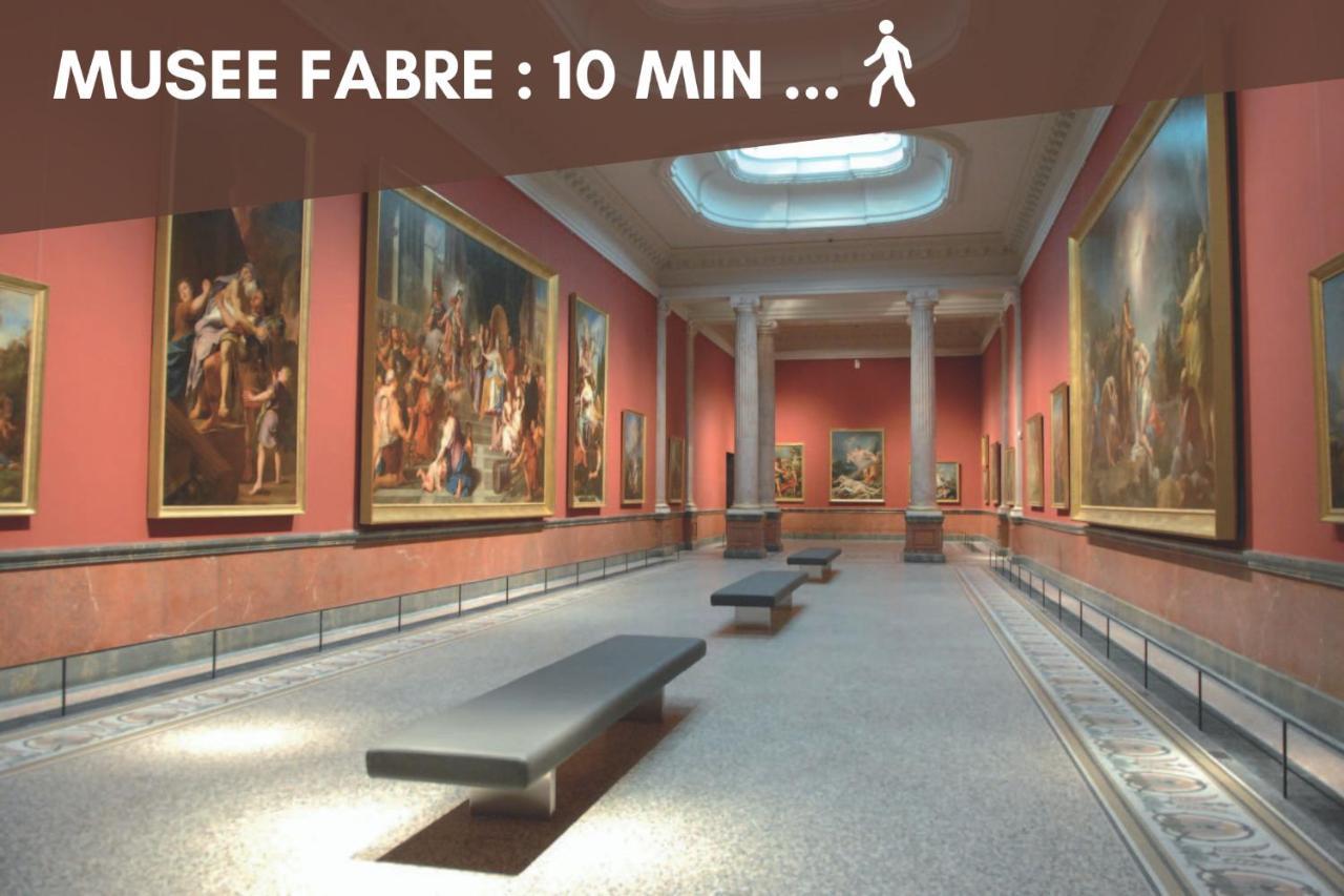 Nouveau - Jungle Montpeul - Clim - Wifi Fibre - Netflix - 5' Du Centre Et Gare - Parking - Loggia - 15' Des Plages Montpellier Eksteriør billede