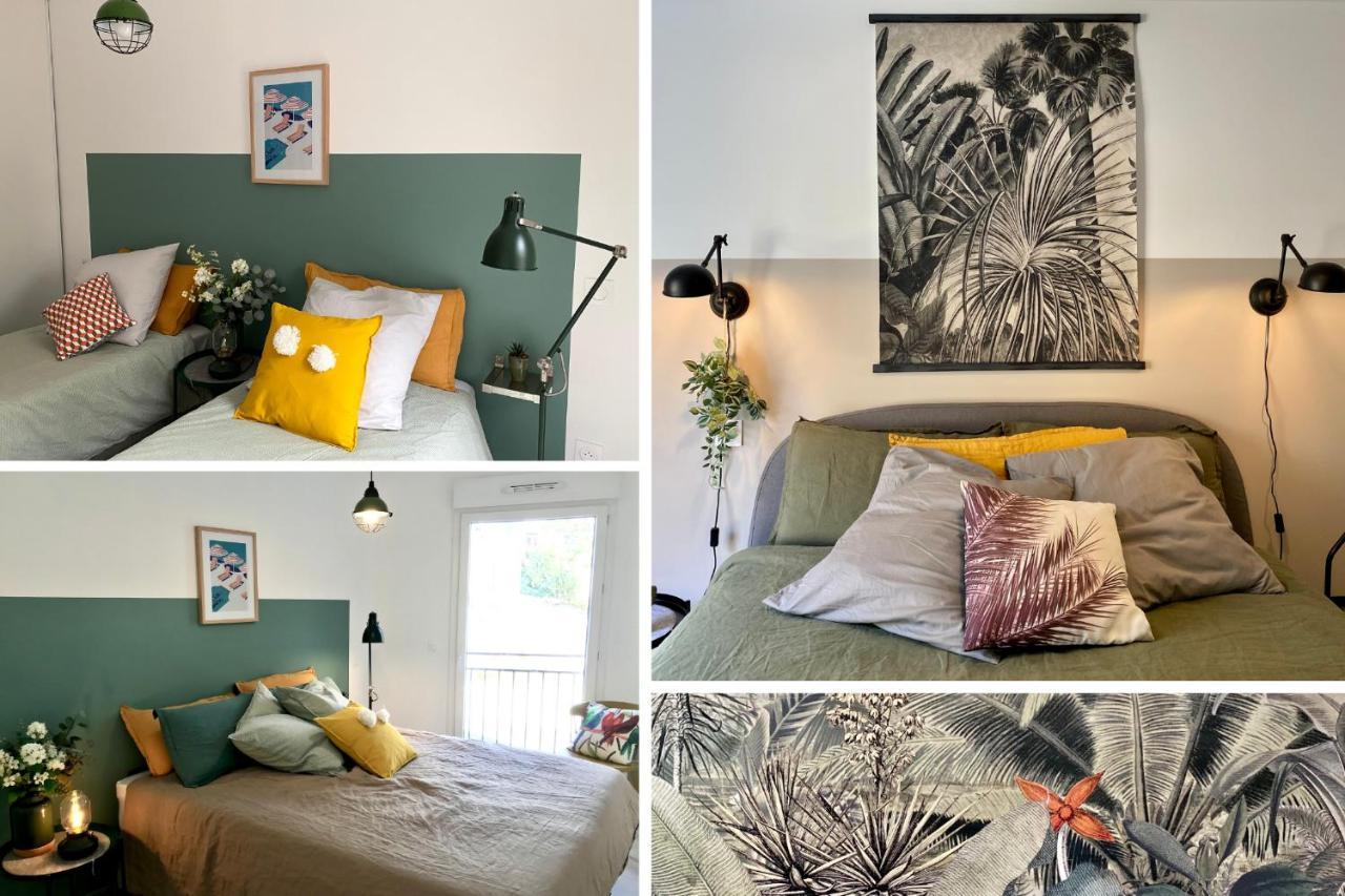 Nouveau - Jungle Montpeul - Clim - Wifi Fibre - Netflix - 5' Du Centre Et Gare - Parking - Loggia - 15' Des Plages Montpellier Eksteriør billede