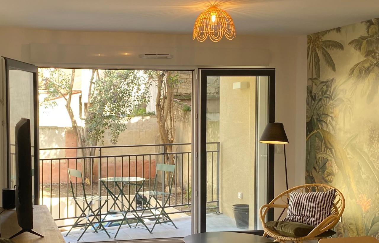 Nouveau - Jungle Montpeul - Clim - Wifi Fibre - Netflix - 5' Du Centre Et Gare - Parking - Loggia - 15' Des Plages Montpellier Eksteriør billede
